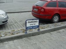 Parkovací tabulky KN 01